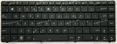 Keyboard Asus N43 нерусифицированная, чёрная (04GN0N1KUK10-2, 0KN0-J91UK121)