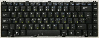 Keyboard Asus S62J, S96, S96S, S96J, S96F, Z62, Z62E чёрная, русифицированная (04GNI51KRU20)