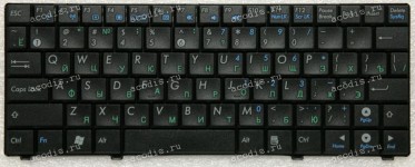Keyboard Asus Eee PC T91, T91M, T91MT черная, русифицированная (версия 2) (V100462DS1, 0KNA-112RU01)