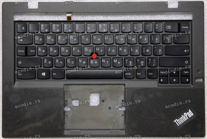 Keyboard Lenovo ThinkPad X1 Carbon 2 серый матовый (04X6511, 6M.4LYCS.147, 60.4LY09.006, MP-13F53SUJ442A, MQ-68SU, 0C45092) original NEW