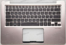 Keyboard Asus UX330CA-1C розовый металлик, русифицированная (90NB0CP2-R32RU0) + Topcase