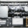 Keyboard Asus N752VX-1A серебристый металлик, русифицированная, подсветка (90NB0AY1-R30200) + Topcase