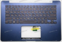 Keyboard Asus UX430UN-1B тёмно-синий, русифицированный (90NB0GH2-R30RU0)+ Topcase