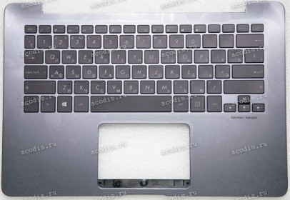 Keyboard Asus UX430UN-1A тёмно-серый , русифицированный (90NB0GH1-R30RU0)+ Topcase