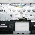 Keyboard Asus X550QG-1B, X555QG-1B серебристый металлик, русифицированная (90NB0D42-R31RU0, 13N0-R7A0A13, 13NB0622AP0312)+ Topcase