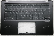 Keyboard Asus UX360UA-1C чёрная матовая, русифицированная (90NB0C03-R30RU0)+ Topcase