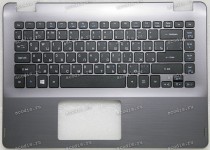 Keyboard Acer Aspire R3-471T серый металл, русифицированная (60.MSTN7.020, 3UZQXKATN00, TEQ37ZQXTAT, N00159001215, 350738281) + Topcase Original NEW
