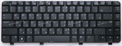 Keyboard HP/Compaq G7000, C700 (PK1302E0160, V071802AS1, 454954-251) черная матовая русифицированная