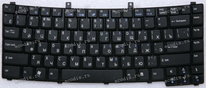 Keyboard Acer TravelMate 4670, 2300, 2310, 2410, 4000, чёрная матовая, русифицированная (90.4C507.00R, 904C50700R618) Keyboard Acer TravelMate 4670, 2300, 2310, 2410, 4000, чёрная матовая, русифицированная (90.4C507.00R, 904C50700R618)