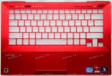 Palmrest Sony VPC-SA красный (024-4133-8024-A)