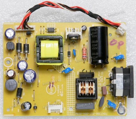Плата БП AOC 23,8" I2490VXQ (715G7300-P07-004-001M) (E168066)