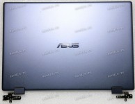 Верхняя крышка Asus VivoBook Flip 14 TP412UA тёмно-синяя (HQ20704403000)