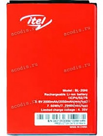 АКБ ITEL A32 (3,8v 2050mAh 7,79Wh 1ICP4/52/76) BL-20Hl, BL-20HI new ориг