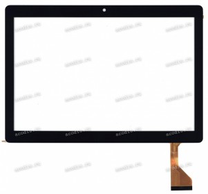 10.1 inch Touchscreen  50 pin, Digma Plane 1538E, oem черный, NEW