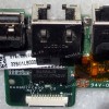 USB & RJ45 & RJ11 board Toshiba Satellite U300, U305 (p/n 33BU1LB0000, DA0BU1PC6D0)