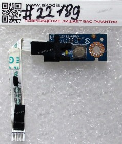 Power Button board & cable HP Pavilion dv4-1000 (p/n JBL20 LS-4102P, 4559KF32L01C2)