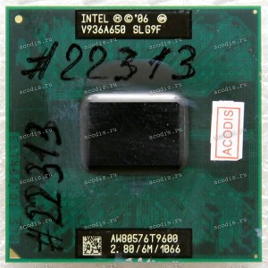 Процессор Socket P (PGA-478) Intel Core 2 Duo T9600 (p/n: SLG9F) (2.80GHz=266MHz x 10,5, 2Mb, 45nm