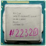 Процессор Socket LGA 1155 Intel Celeron G1610T (SR10M) (2*2.3GHz, 2*256KiB, 2MiB, 22 nm, 35W) SR10M (P0), CM8063701448300
