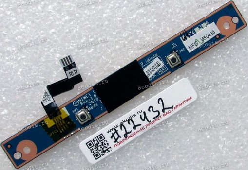 TouchPad Mouse Button board Lenovo IdeaPad G560, G565 (p/n: NIWE1 LS-5760P) Rev: 1.0