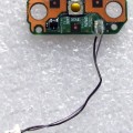 Power Button board & cable Toshiba Satellite C650, C650D, C655, C655D (p/n 6050A2334801, 6050A2440601)