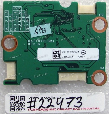 Interface Board HP Pavilion TX1000 (p/n 36TTSTB0024)