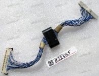 LCD LVDS шлейф мониторный 30 pin, шаг 1.0 mm, длина 160 mm Samsung SyncMaster 710v (p/n 040914-3)