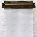 LCD LVDS FFC шлейф мониторный прямой 30 pin прямой, шаг 0.5 mm, длина 140 mm, с замком с одной стороны