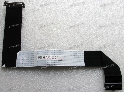 LCD LVDS FFC шлейф мониторный 30 pin обратный, шаг 1.0 mm, длина 300 mm Acer LCD Monitor ET221Q, ET241Y (p/n 50.T99M2.001), с замками с двух сторон