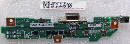 VGA board Fujitsu-Simens LifeBook S6130 (p/n CP14751X-XX, CP147510-Z1)