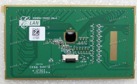 TouchPad board Asus N53DA, N53JF, N53JG, N53JL, N53JN, N53JQ, N53SM, N53SN, N53SV, N53TA, N53TK, N61DA, N61JA, N61JQ, N61JV, N61VG, N61VN, N71JA, N71JQ, N71JV, N71VG, N73JF, N73JG, N73JN, N73JQ, N73SM, N73SV (p/n 04G110008610)