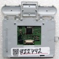 TouchPad Module & buttons Fujitsu Siemens Lifebook T4010 (p/n: CP211562-XX, 880337340) with holder with gray cover