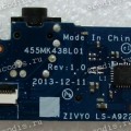 USB & Audio & CardReader board Lenovo Yoga 2 13  (p/n FRU 90005914, ZIVY0 LS-A922P)