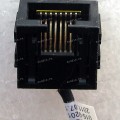 RJ-45 & cable Sony VPC-EA, VPC-EB, PCG-71211V (p/n: 015-0201-1509_A, 418573121) 8 pin, 100 mm