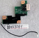 Modem & Phone board & cable Lenovo ThinkPad T500 (p/n 42W7851) 4 pin