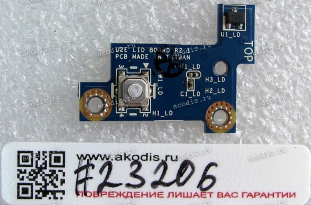 Lid board Asus U2E (p/n: G870082) REV: 2.1