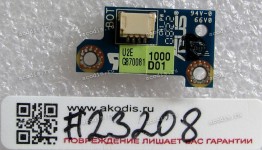 Power Button board Asus U2E (p/n: G870081) REV: 2.1