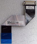 LCD LVDS FFC шлейф мониторный обратный 30 pin, шаг 1.0 mm, длина 197 mm Samsung LCD Monitor LS20C300 (p/n BN96-24731W), с замком с одной стороны