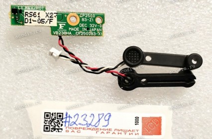 Microphone & MIC board Fujitsu Siemens LIFEBOOK P7120  (p/n CP250083-X1, VB238HA)