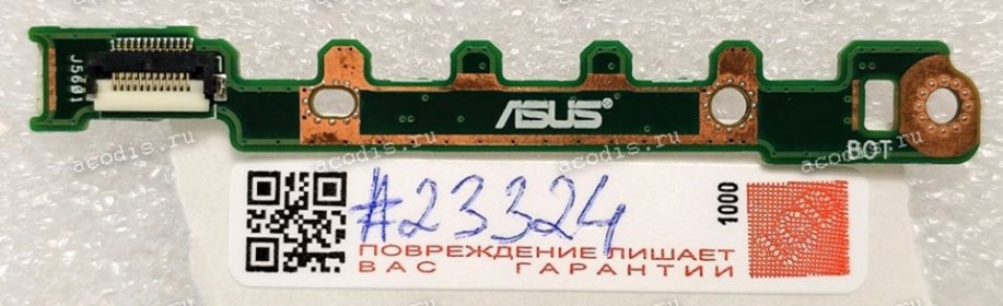 LED board Asus X502CA (p/n 90NB00I0-R11000) REV:2.1