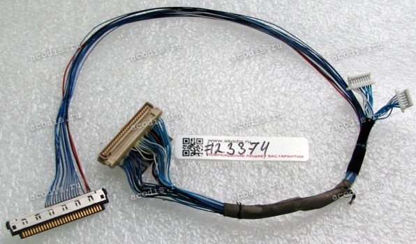 LCD LVDS cable Toshiba Qosmio F30-141 (p/n GDM900001009) 30 pin, шаг 1.0 mm, длина 450 mm