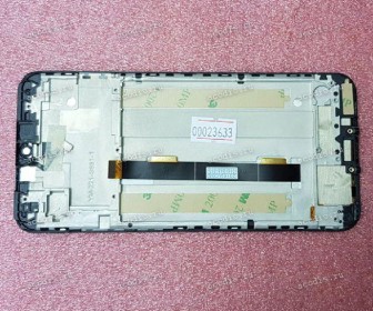 6.53 inch Digma Citi 653 (LCD+тач) черный с рамкой 1560x720 LED  разбор / original