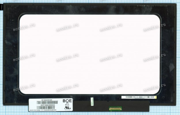 NT140WHM-N34 (узкая) 1366x768 LED 30 пин slim new