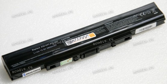 АКБ Asus U31, U41, P31, P41, X35 4400 mAh (A32-U31, A31-U31) replace