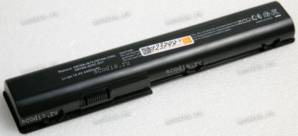 АКБ HP Pavilion dv7, dv8, HDX18 14V/4400mAh !!! (HSTNN-IB75, HSTNN-C50C, HSTNN-Q35C) replace