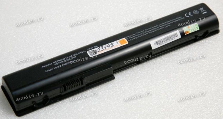 АКБ HP Pavilion dv7, dv8, HDX18 10,8V/4400mAh !!! (HSTNN-IB75, HSTNN-C50C, HSTNN-Q35C) replace