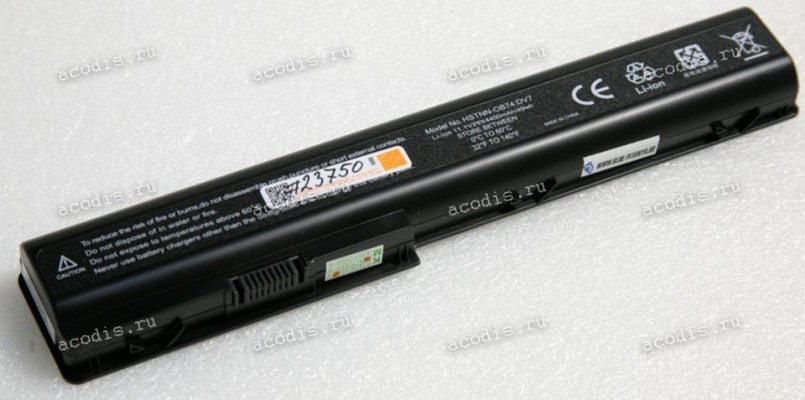 АКБ HP Pavilion dv7, dv8, HDX18 11.1V/4400mAh (HSTNN-OB74, dv7) replace