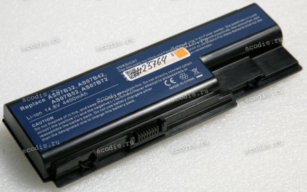 АКБ Acer Aspire 5520, 5920, 5940, 6930, 7520, 7720, 7730, 7736, 5315, 5530, 5730, 5930, 5942, 6935, 7540, Extensa 7630, Packard Bell EasyNote DT85 4400mAh (AS07B32, AS07B42, AS07B52, AS07B72) replace