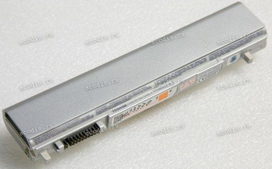 АКБ Toshiba Portege A600, A605, R500, R505, R600 2900 mAh (PA3614U-1BRP) серебристый