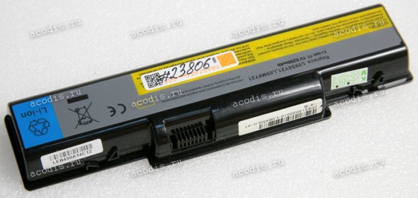 АКБ Lenovo B450 5200mAh (L09M6Y21, L09S6Y21) replace