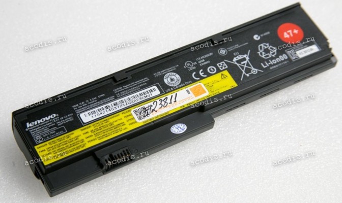 АКБ Lenovo IBM ThinkPad 47+ X201, IBM ThinkPad X200 5200mAh/57Wh (42T4647, 42T4537)